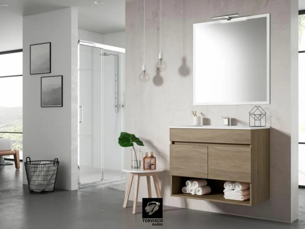 Mueble Suspendido Y Lavabo – Torvisco Group – Sete