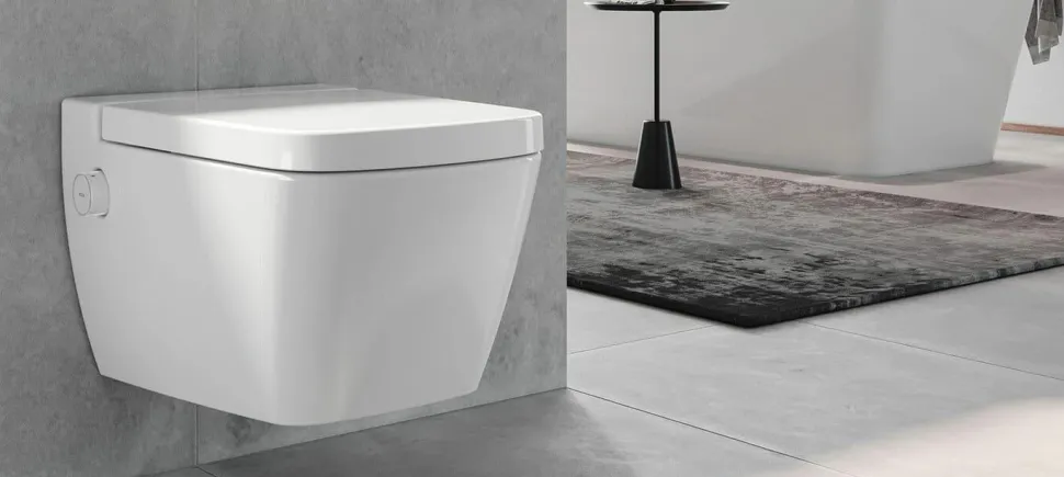 Pack Inodoro Suspendido Con Función De Lavado Agua Fría + Bastidor De 15 Cm (sin Conexión Eléctrica) – TeceOne – Tece