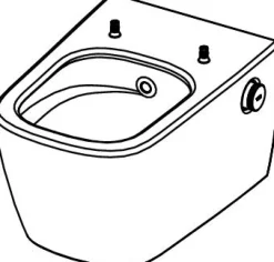 Pack Inodoro Suspendido Con Función De Lavado Agua Fría + Bastidor De 15 Cm (sin Conexión Eléctrica) – TeceOne – Tece