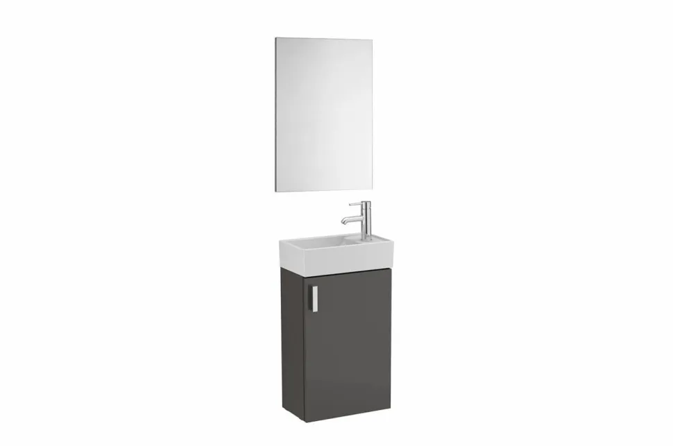 Pack Mueble Mik + Lavabo Albus 40 Antracita – G7916084 – Gala