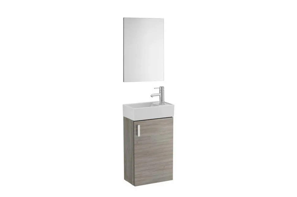 Pack Mueble Mik + Lavabo Albus 40 Gris – G7916017 – Gala