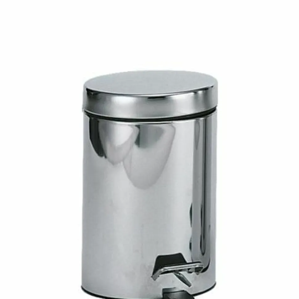 Papelera Higiénica Con Pedal De Capacidad 3 L De Acero Inoxidable. Acabado Brillo 09100.03.B – Nofer