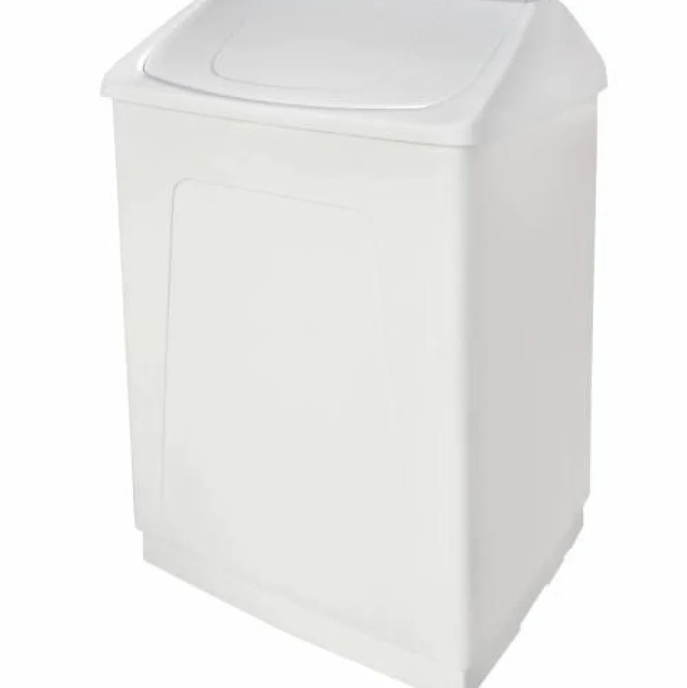 Papelera Rectangular Con Tapa Basculante, 55 L. 14027.W – Nofer