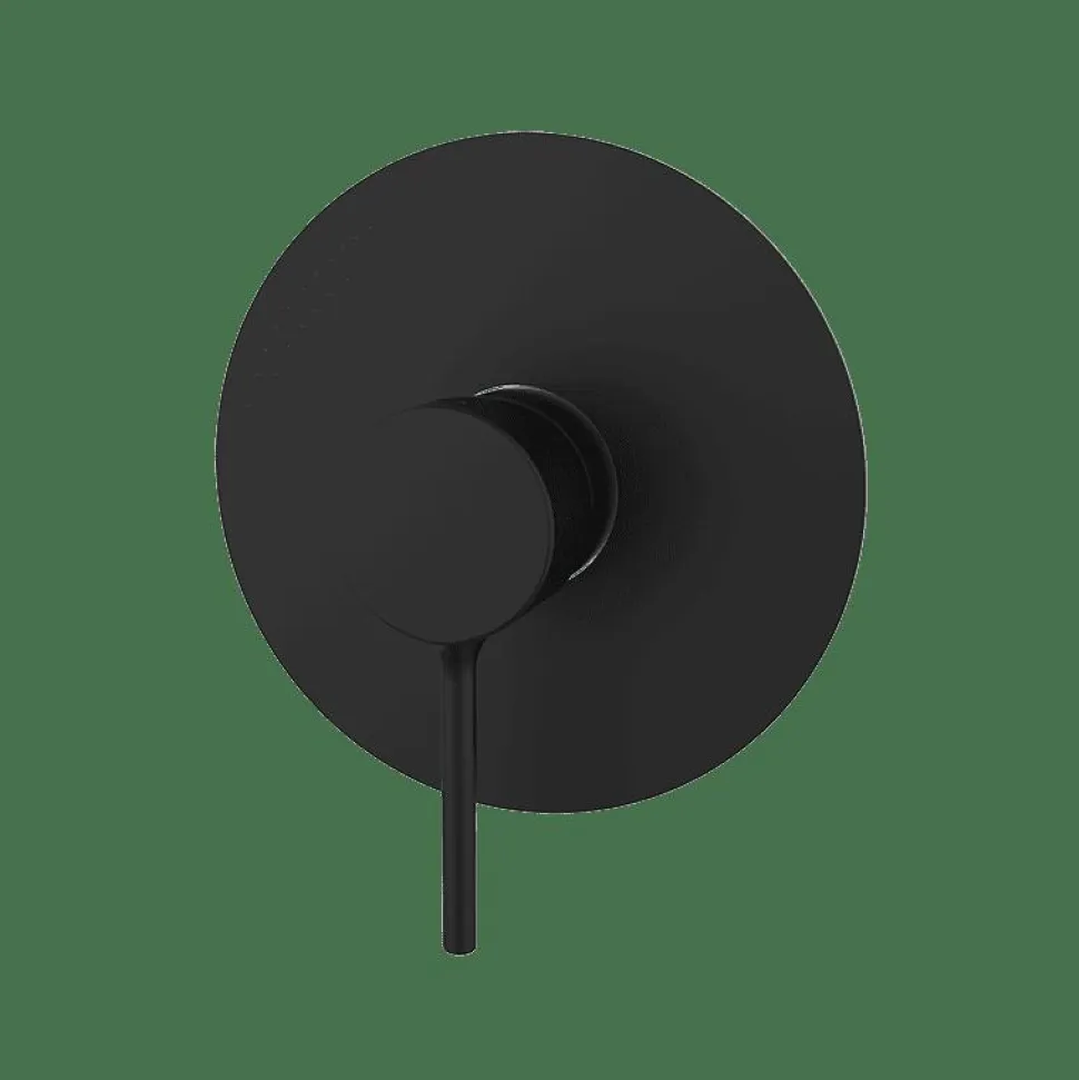 Parte Externa Monomando De Empotrar Negro Estilo Premium Colección TIME 47047120 – GRB Mixers