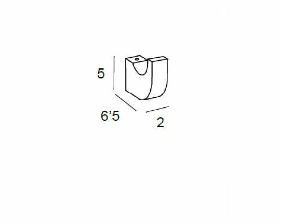 Percha – Cromo Modelo Lys – 6708002 – Manillons Torrent