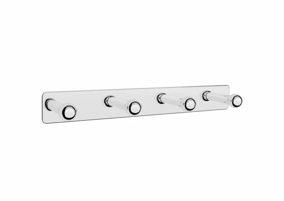 Percha Cuádruple (Posibilidad De Instalación Mediante Tornillería O Adhesivo) – Victoria – Roca – A816652001