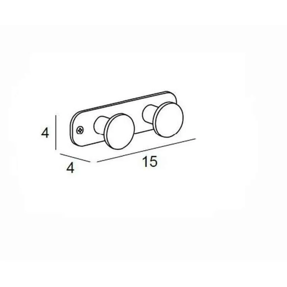 Percha Doble Adhesiva – Manillons Torrent