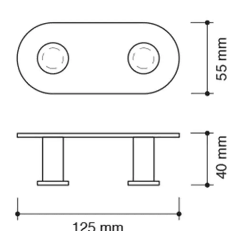 Percha Doble – Aro – Neodek