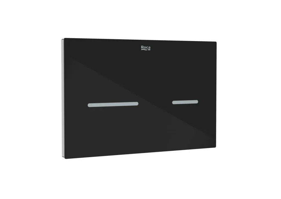 Placa De Accionamiento Electrónico Con Descarga Dual Touchless 252 X 162 Mm – A890104318- In-Wall EP3 – Roca
