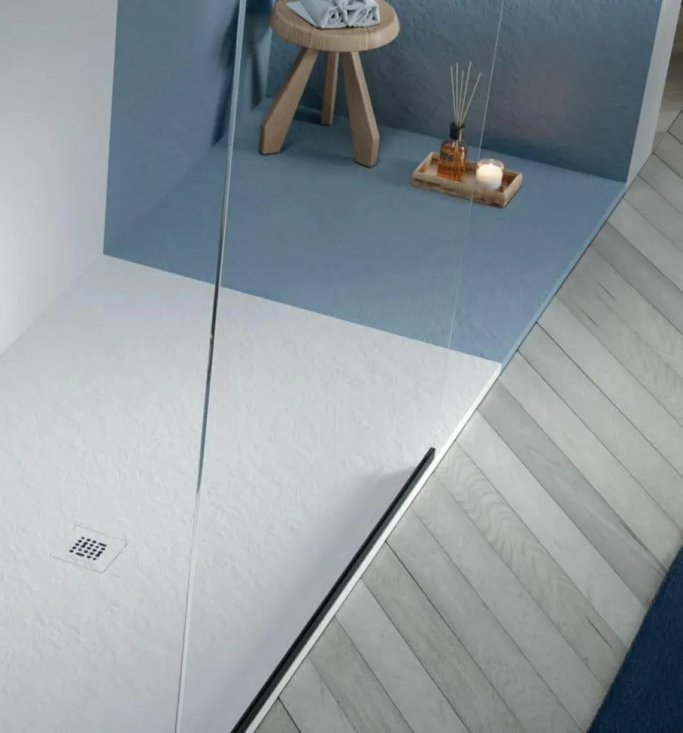 Plato De Ducha De Akron – Base Slate – Acquabella
