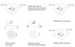Plato De Ducha De Resina Fontana Creta – Kassandra