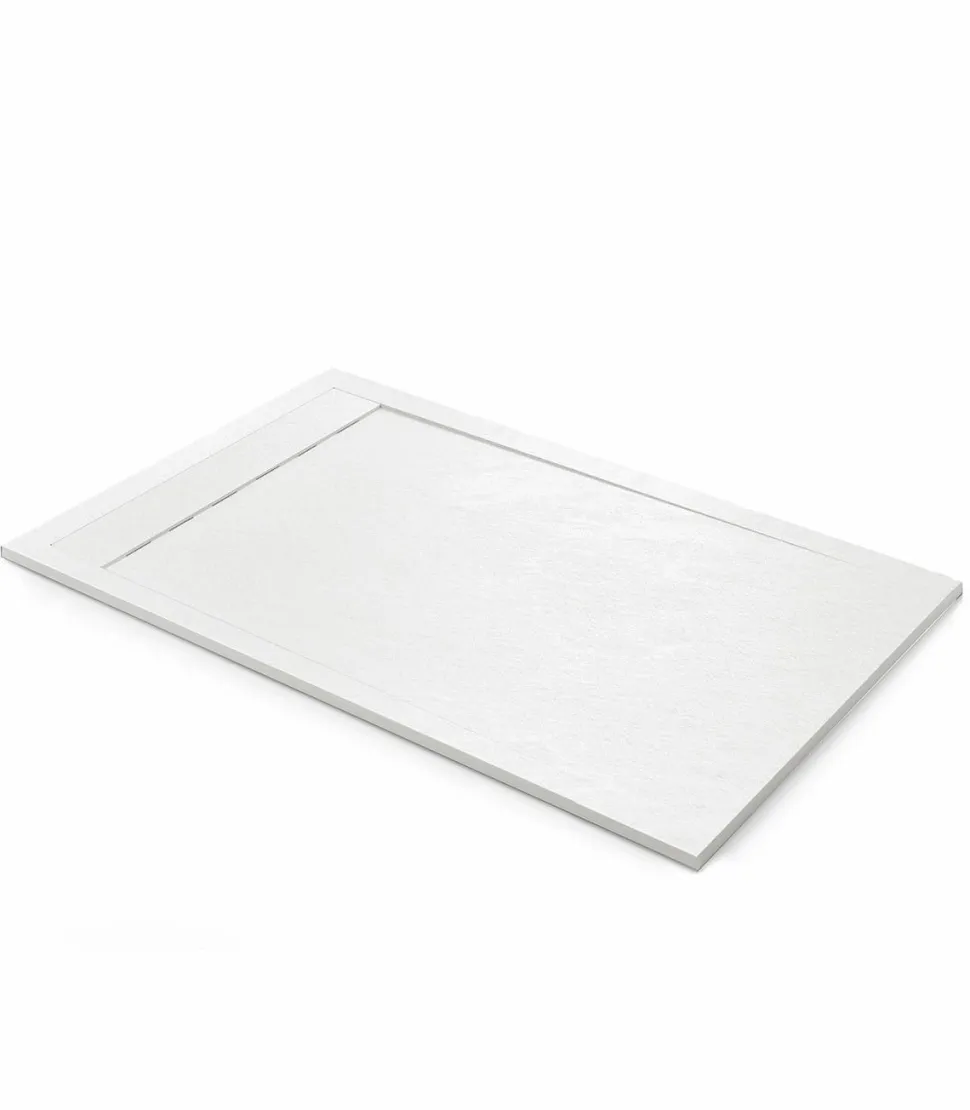 Plato De Ducha De Resina Módena Blanco Puro – Kassandra