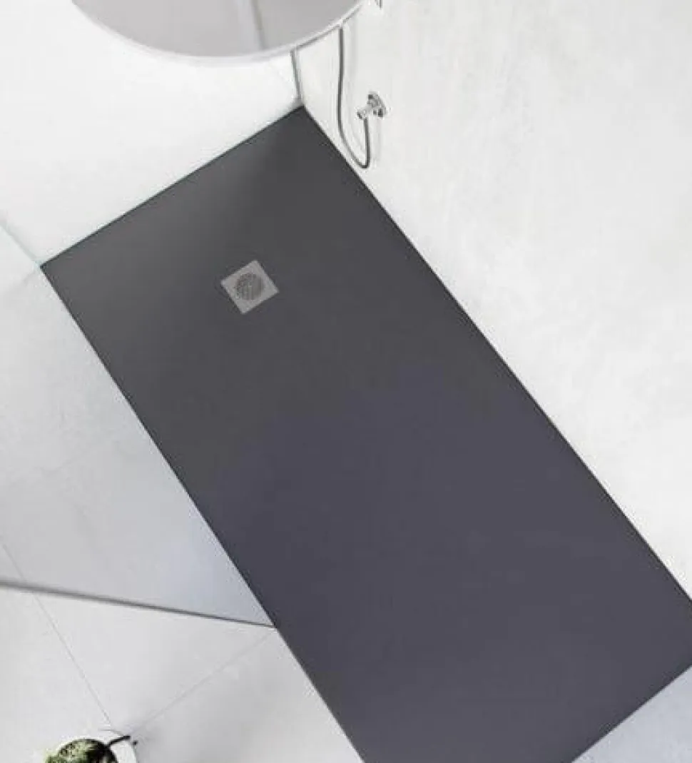 Plato De Ducha Solid Stone Textura Slate – Natural – Baños 10