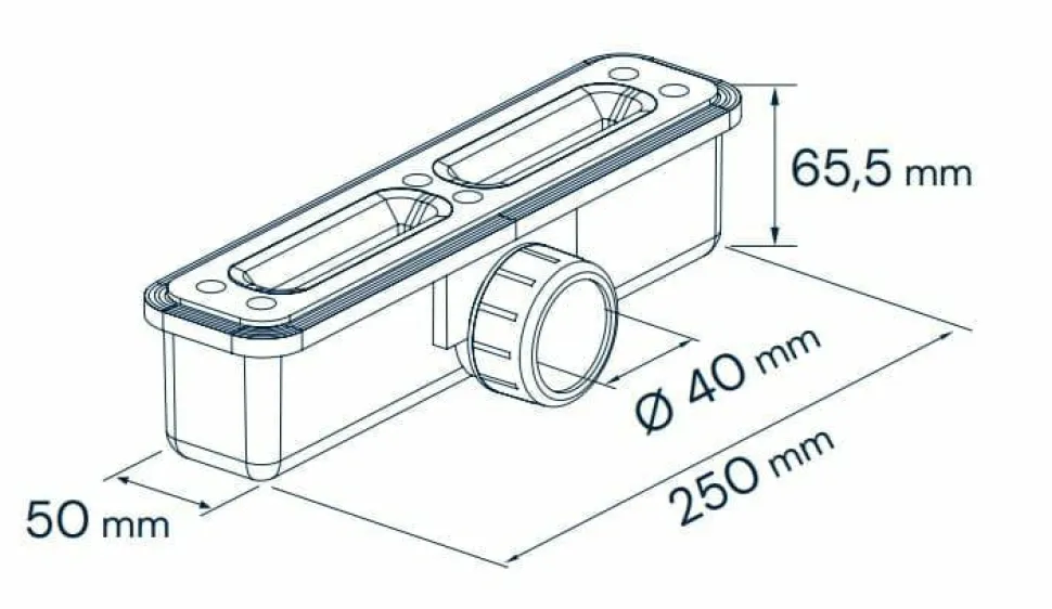 Plato De Resina Tesstone Extra-plano Con Desagüe Lineal De Gran Caudal – Uno – Baños 10