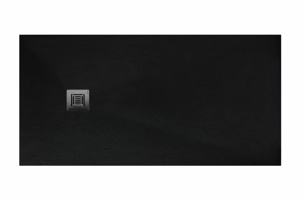 Plato Ducha Resina C/Desagüe Suite-N 110X70 Negro – G6347102 – Gala