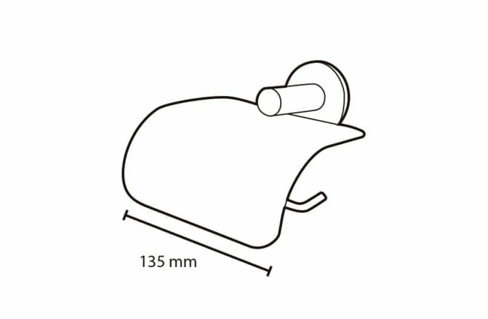 Portarrollo Public Blanco – PrestoEquip – 88044