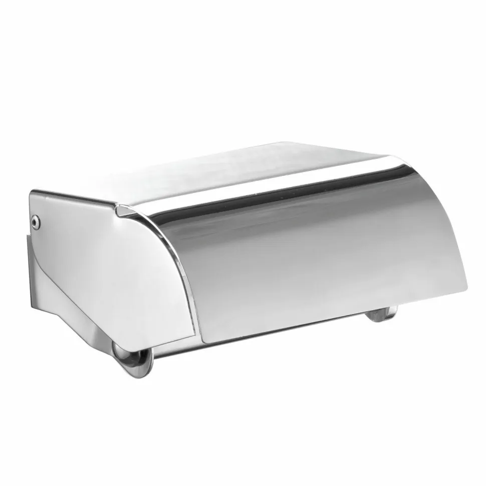 Portarrollos De Pegar – Cromo Modelo Bassic – 1564002 – Manillons Torrent