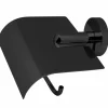 Portarrollos De Pegar – Negro Mate. Modelo Eco – 6580081 – Manillons Torrent