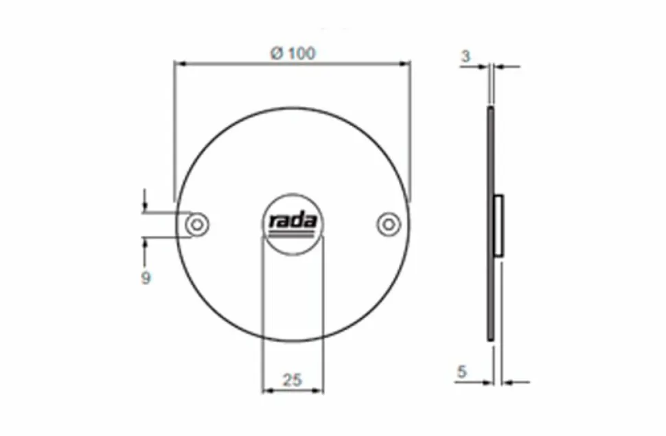 PRESTO OUTLOOK Accionamiento Mediante Sensor. PRESTO Sensor Piezoeléctrico Rada Outlook – 85602 – Presto Iberica