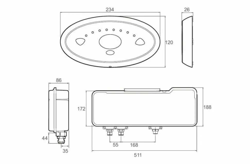 Rada Sense Accionamiento Mediante Sensor. PRESTO Rada Sense Lavabo – 85541 – Presto Iberica