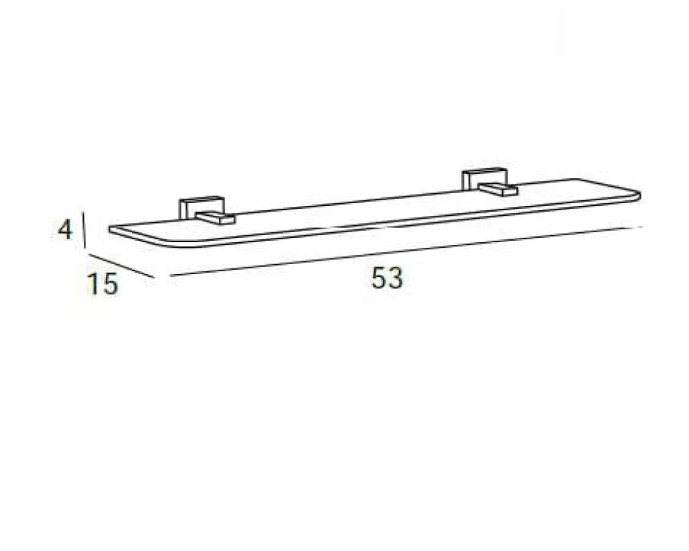 Repisa – Cromo Modelo Lissa – 6209002 – Manillons Torrent