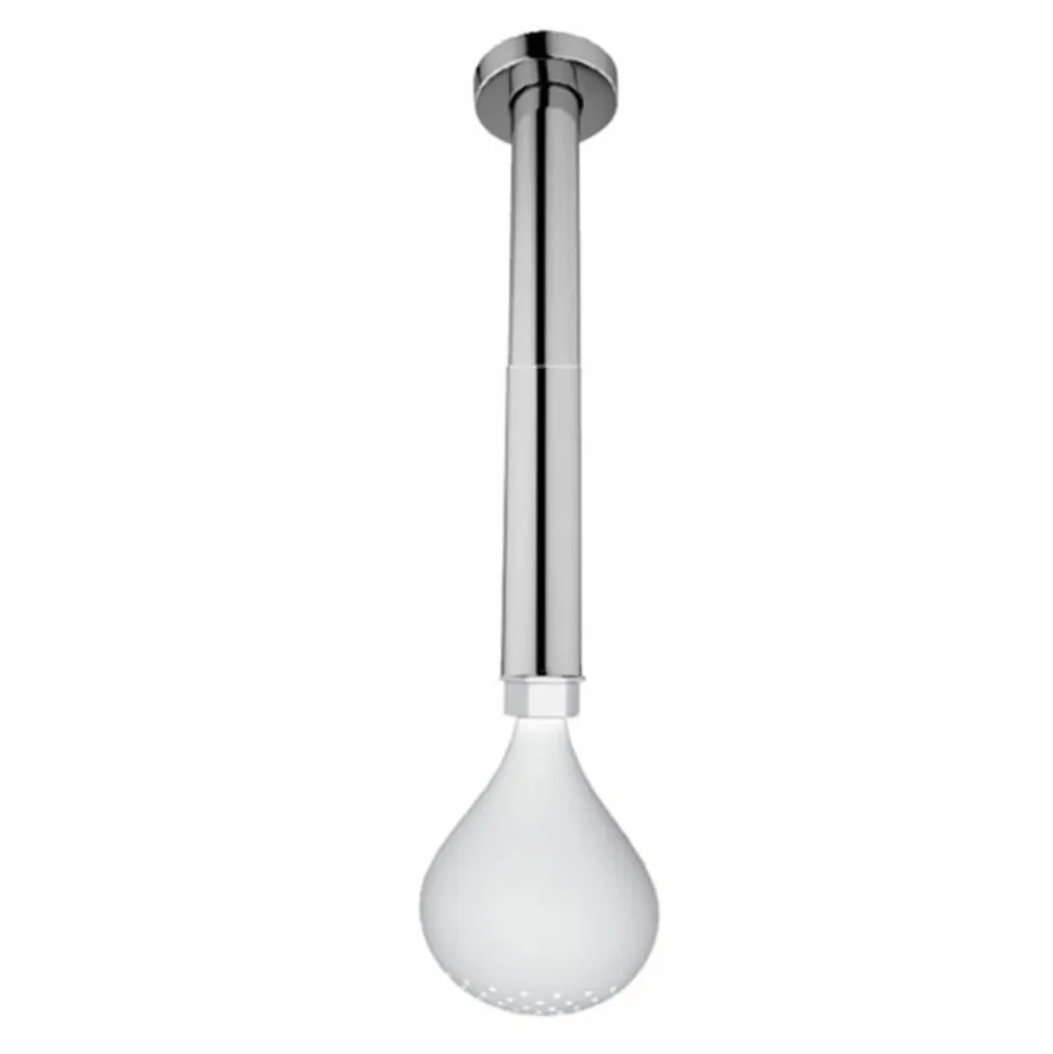 Rociador De Ducha De Techo Drop Blanco – DR002T – Galindo – LuxCover