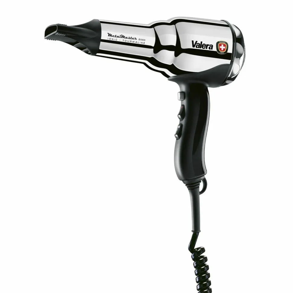 Secador De Pelo 2000W Con Motor AC Pro Larga Duración Profesional Modelo SWISS METAL MASTER 2000 PUSH 306901 – Ghessu Bath