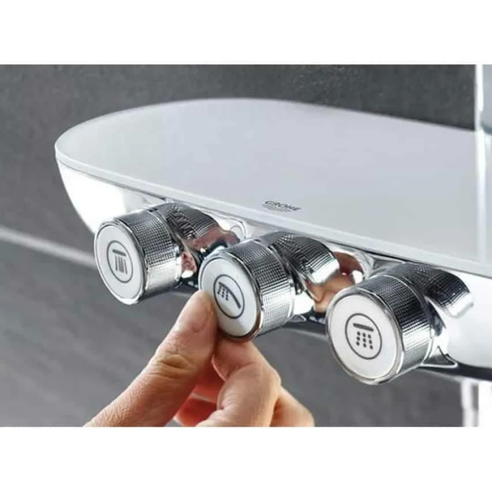 Sistema De Ducha Con Termostato Incorporado – Rainshower Smartcontrol 360 Duo – Grohe – 26250000