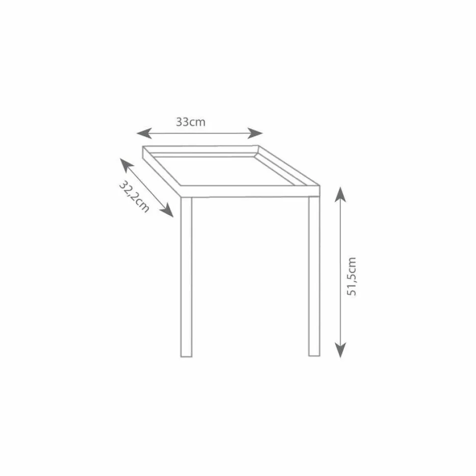 Soporte Para Lavadero Baho MURO 33×32,3 Cm – BPSOP002B – Gamma