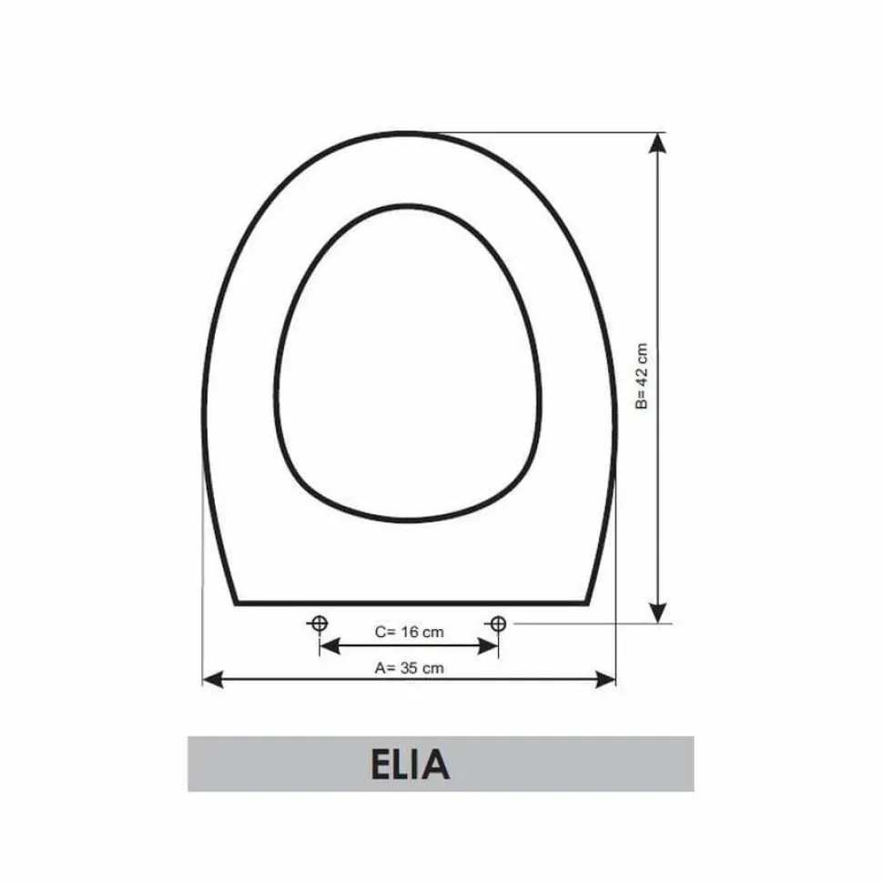Tapa Y Asiento Para Inodoro Elia – Gala