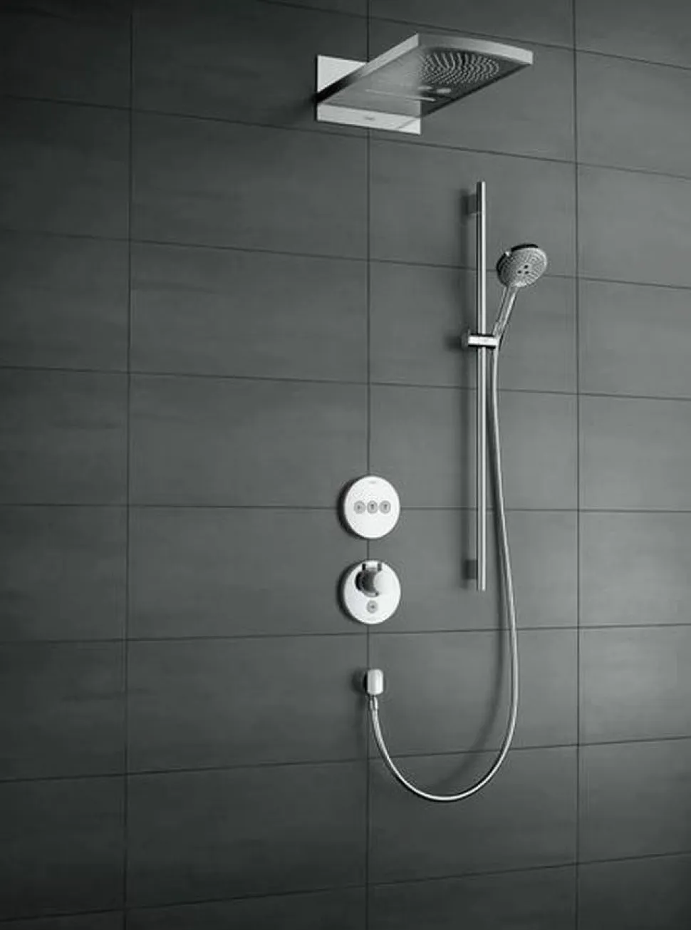 Termostato De Ducha Empotrado ShowerSelect S – Hansgrohe