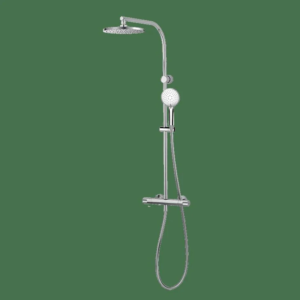 Termostática De Ducha Con Columna Estilo Eco Colección ECO PRIME 138200 – GRB Mixers