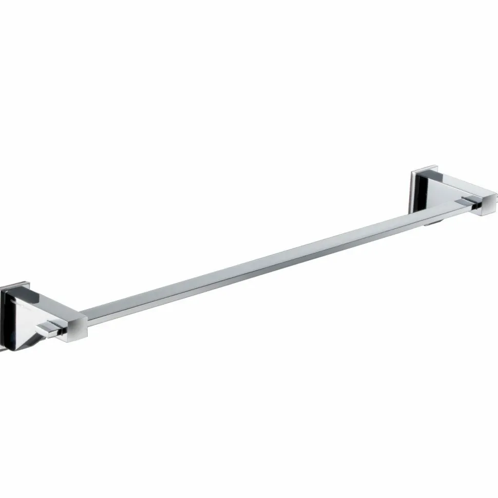 Toallero Barra 60 Cm Adh.- Cromo Modelo Cristal – 5461002 – Manillons Torrent