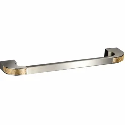 Toallero Barra 60 – Cromo/Oro Modelo Carmen – 6601003 – Manillons Torrent