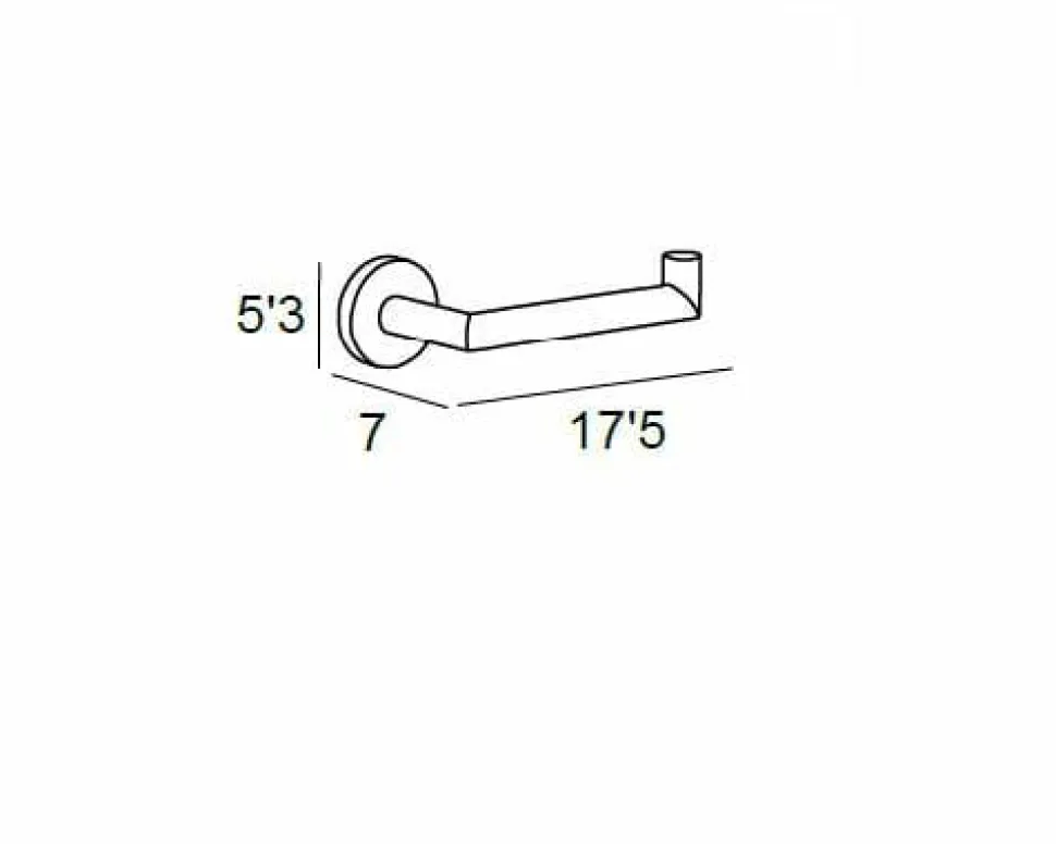 Toallero Bidet – Dorado Pvd Modelo Eco – 6512056 – Manillons Torrent