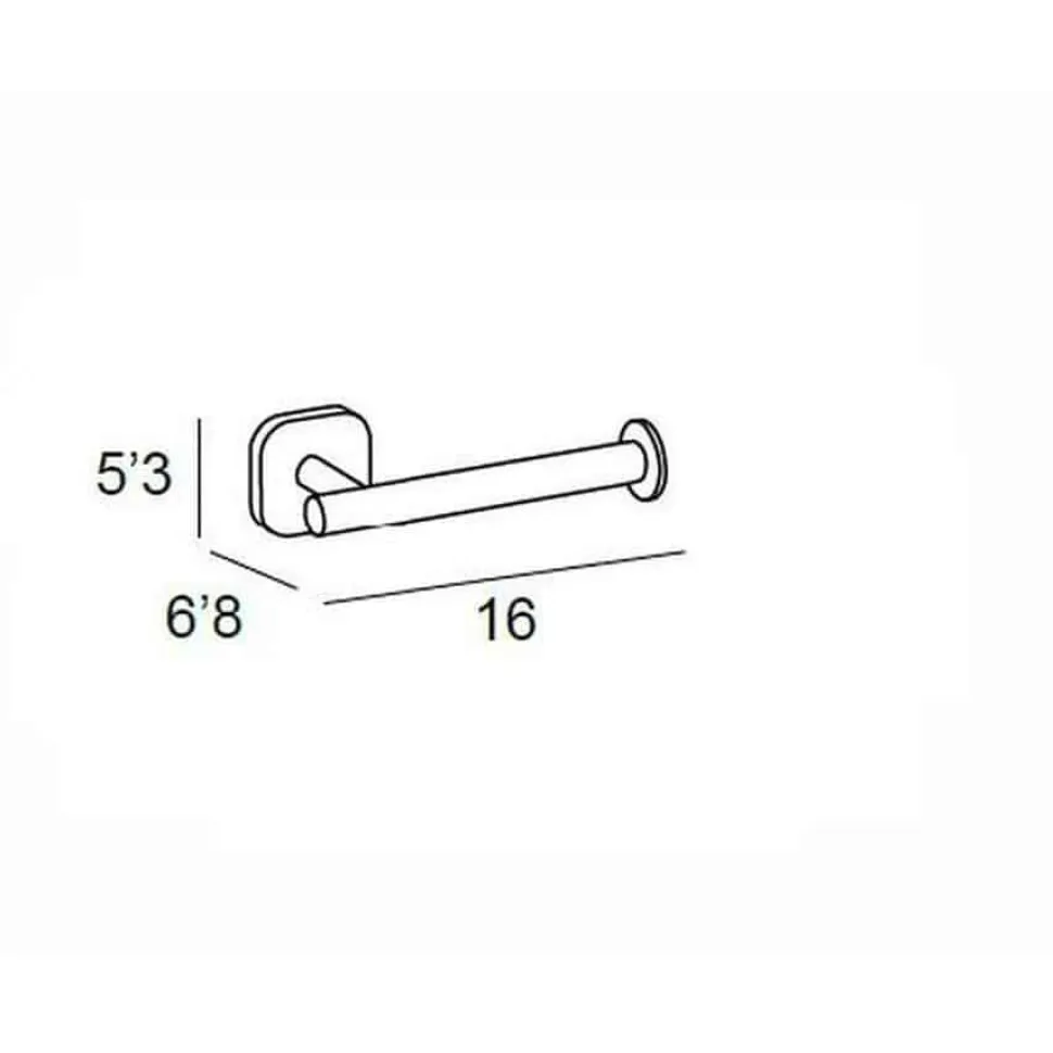 Toallero Bidet – Portarrollos Sin Tapa – Bassic – Manillons Torrent