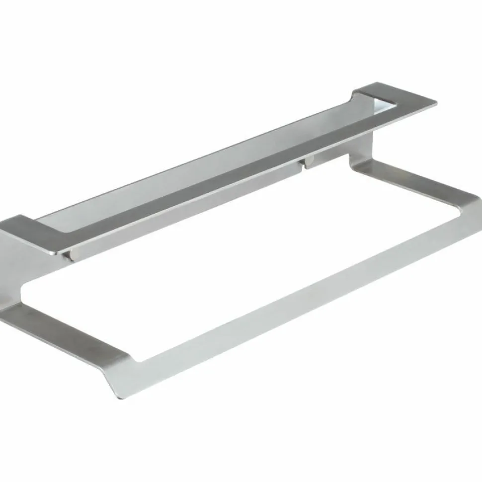 Toallero Doble 37 Cm Adh – Inox Cepillado Modelo Slim – 2383012 – Manillons Torrent
