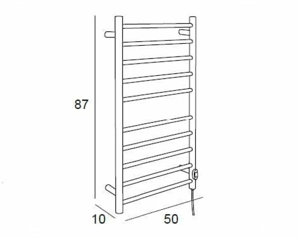 Toallero Electrico – Inox Modelo Combis – 6881053 – Manillons Torrent