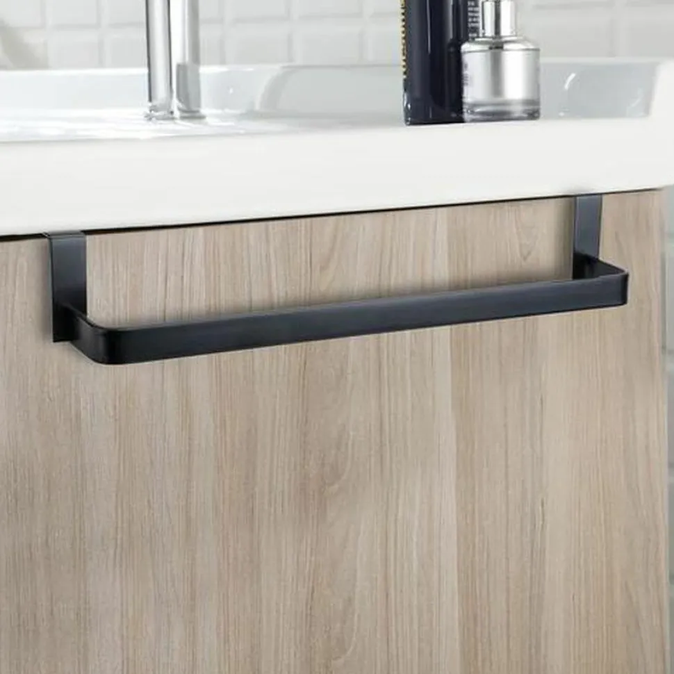 Toallero Negro Para Mueble – Oxen – 324834