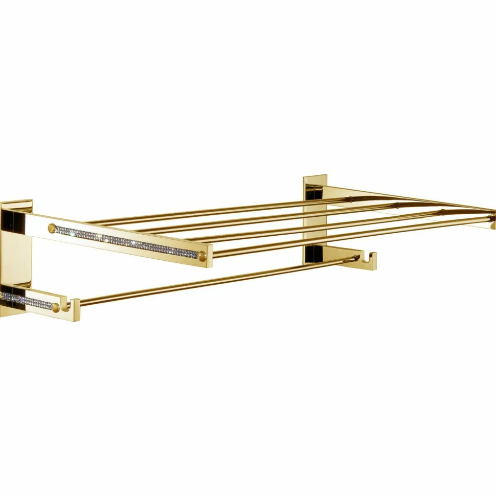 Toallero Repisa Adh – Oro-Blanco Modelo Carmen – 6695050 – Manillons Torrent