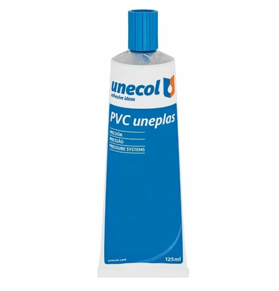 Tubo Pegamento Líquido Uneplas 125ml Para PVC – 2181000001 – Unecol