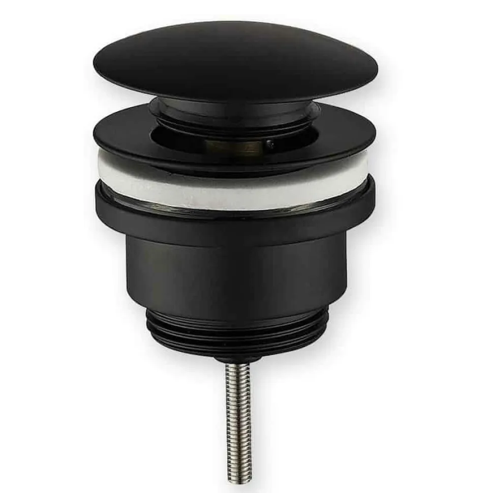 Válvula Clic Clac Universal Negro Mate – Drena